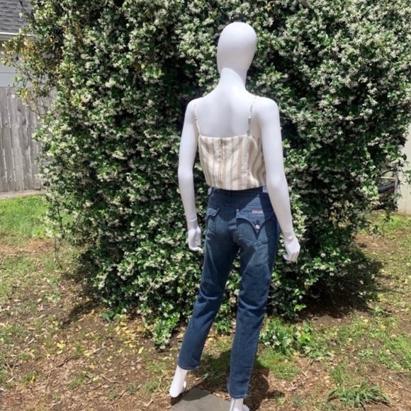 NWT Hudson Collin Ankle Skinny Flap Pocket Distressed Jeans - Picture 10 of 15